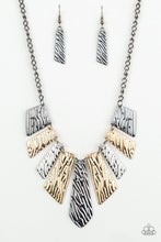 Load image into Gallery viewer, Paparazzi Texture Tigress Multi Necklace