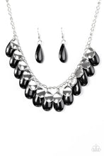 Load image into Gallery viewer, Paparazzi Tropical Storm Black Necklace