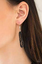 Load image into Gallery viewer, Paparazzi Dauntless Dazzle Black Necklace