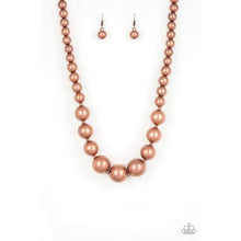 Load image into Gallery viewer, Paparazzi Living Up to Reputation Copper Necklace