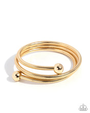 Load image into Gallery viewer, Paparazzi Calmly Coiled - Gold Bracelet
