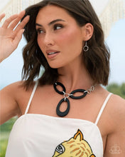 Load image into Gallery viewer, Paparazzi WOOD Enough Black Necklace
