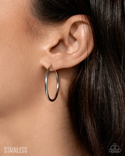 Load image into Gallery viewer, Paparazzi Surmounting Sheen - Silver Earrings (October 2025 Life of the Party)
