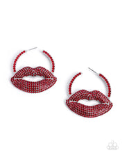 Load image into Gallery viewer, Paparazzi Valentines Date - Red Earrings
