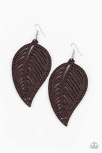 Load image into Gallery viewer, Paparazzi Amazon Zen Brown Earrings
