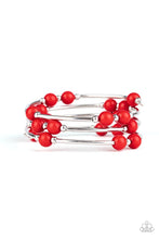 Load image into Gallery viewer, Paparazzi Let Freedom Ring Red Bracelet
