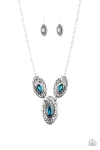 Load image into Gallery viewer, Paparazzi Metro Mystique Blue Necklace

