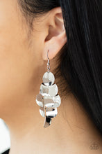 Load image into Gallery viewer, Paparazzi Resplendent Reflection - Silver Earrings
