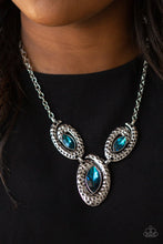 Load image into Gallery viewer, Paparazzi Metro Mystique Blue Necklace
