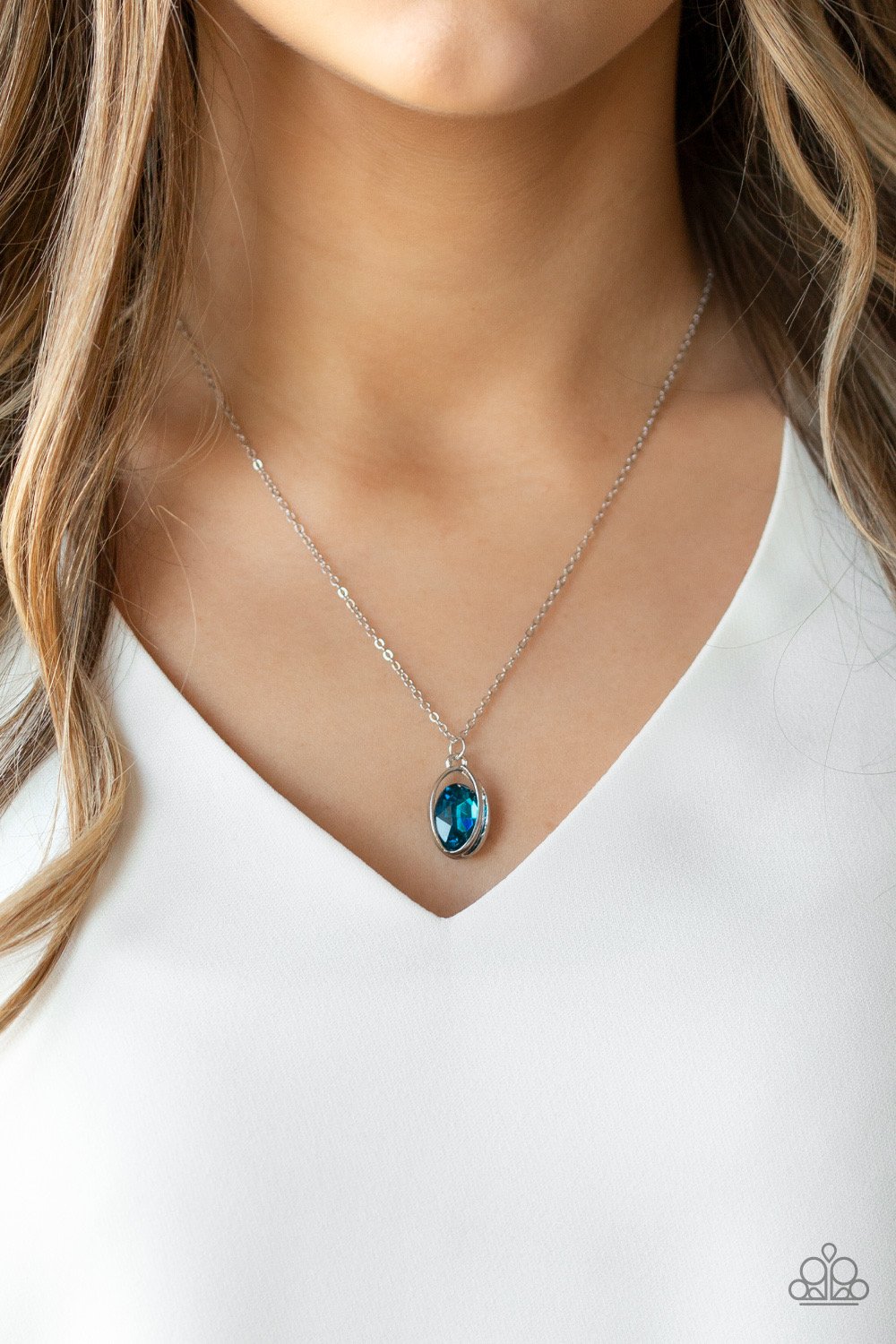 Paparazzi Timeless Tranquility - Blue  Necklace