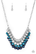 Load image into Gallery viewer, Paparazzi Run for the HEELS Blue Necklace

