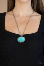 Load image into Gallery viewer, Paparazzi Sedimentary Colors Blue Necklace
