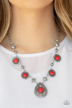Load image into Gallery viewer, Paparazzi Mayan Magic Red Necklace
