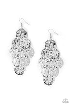 Load image into Gallery viewer, Paparazzi Uptown Edge Silver Earrings

