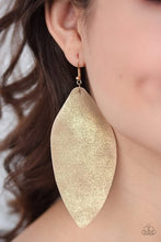 Load image into Gallery viewer, Paparazzi Serenely Smattered Gold Earrings
