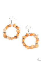 Load image into Gallery viewer, Paparazzi Going for Grounded Orange Earrings
