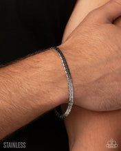 Load image into Gallery viewer, Paparazzi Conventional Courtesy Silver Stainless Steel Bracelet
