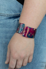 Load image into Gallery viewer, Paparazzi Groovy Vibes - Multi (Blue/Purple) Bracelet
