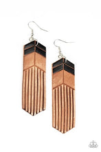 Load image into Gallery viewer, Paparazzi Desert Trails Black Earrings
