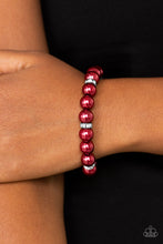 Load image into Gallery viewer, Paparazzi Exquisitely Elite Red Bracelet
