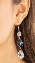 Load image into Gallery viewer, Paparazzi Unpredictable Shimmer - Blue Earring
