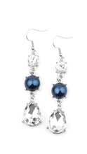 Load image into Gallery viewer, Paparazzi Unpredictable Shimmer - Blue Earring
