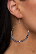 Load image into Gallery viewer, Paparazzi Glimmering Go-Getter Purple Earring
