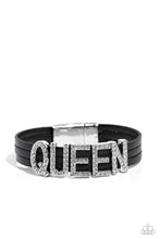 Load image into Gallery viewer, Paparazzi Queen of My Life Black Bracelet
