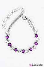 Load image into Gallery viewer, Paparazzi Power Color Purple Bracelet
