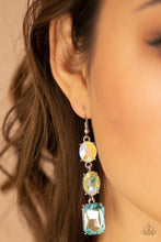 Load image into Gallery viewer, Paparazzi Dripping In Melodrama - Blue Earring
