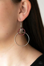 Load image into Gallery viewer, Paparazzi In An Orderly Fashion - Red Earring
