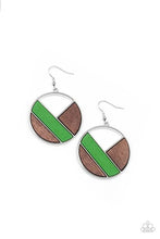 Load image into Gallery viewer, Paparazzi Don't be MODest Green Earrings
