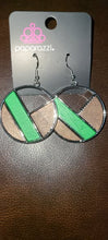 Load image into Gallery viewer, Paparazzi Don't be MODest Green Earrings
