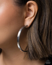 Load image into Gallery viewer, Paparazzi Sleek Staple - Silver Earrings
