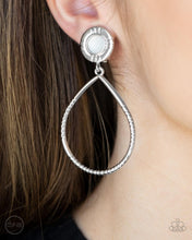 Load image into Gallery viewer, Paparazzi Fairytale Finish White Clip-On Earring
