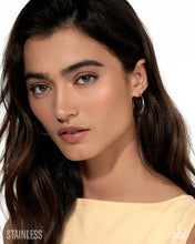 Load image into Gallery viewer, Paparazzi Surmounting Sheen - Silver Earrings (October 2025 Life of the Party)
