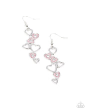 Load image into Gallery viewer, Paparazzi  Sweetheart Serenade - Pink Earring
