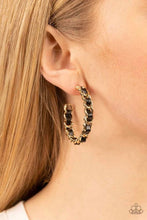 Load image into Gallery viewer, Paparazzi Industrial Incantation - Gold Earring
