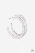 Load image into Gallery viewer, Paparazzi HAUTE Glam Silver Earring
