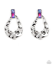 Load image into Gallery viewer, Paparazzi Metro Meltdown - Pink Earring
