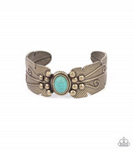 Load image into Gallery viewer, Paparazzi Desert Haven - Brass Bracelet
