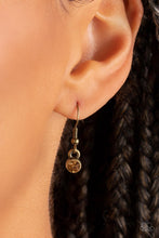 Load image into Gallery viewer, Paparazzi Center of the Cosmos Brass Necklace
