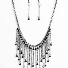 Load image into Gallery viewer, Paparazzi Who Needs Fireworks Black Necklace
