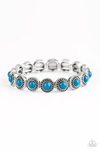 Load image into Gallery viewer, Paparazzi Globetrotter Goals Blue Bracelet
