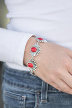 Load image into Gallery viewer, Paparazzi Desert Marvel Red Bracelet
