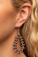 Load image into Gallery viewer, Paparazzis Abolutely Ageless - Brown Earrings
