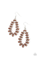 Load image into Gallery viewer, Paparazzis Abolutely Ageless - Brown Earrings
