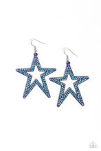 Load image into Gallery viewer, Paparazzi Rockstar Energy - Purple Earring

