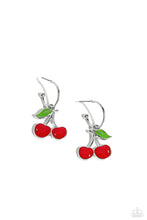 Load image into Gallery viewer, Paparazzi Cherry Caliber Red Earring
