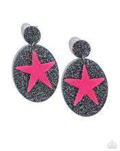 Load image into Gallery viewer, Paparazzi Galaxy Getaway - Pink Earring

